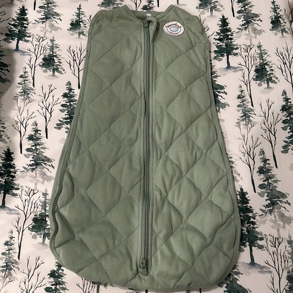 Dreamland Baby Sleep Swaddle | Gently Weighted Sleep Swaddle 100% Natural Cotton